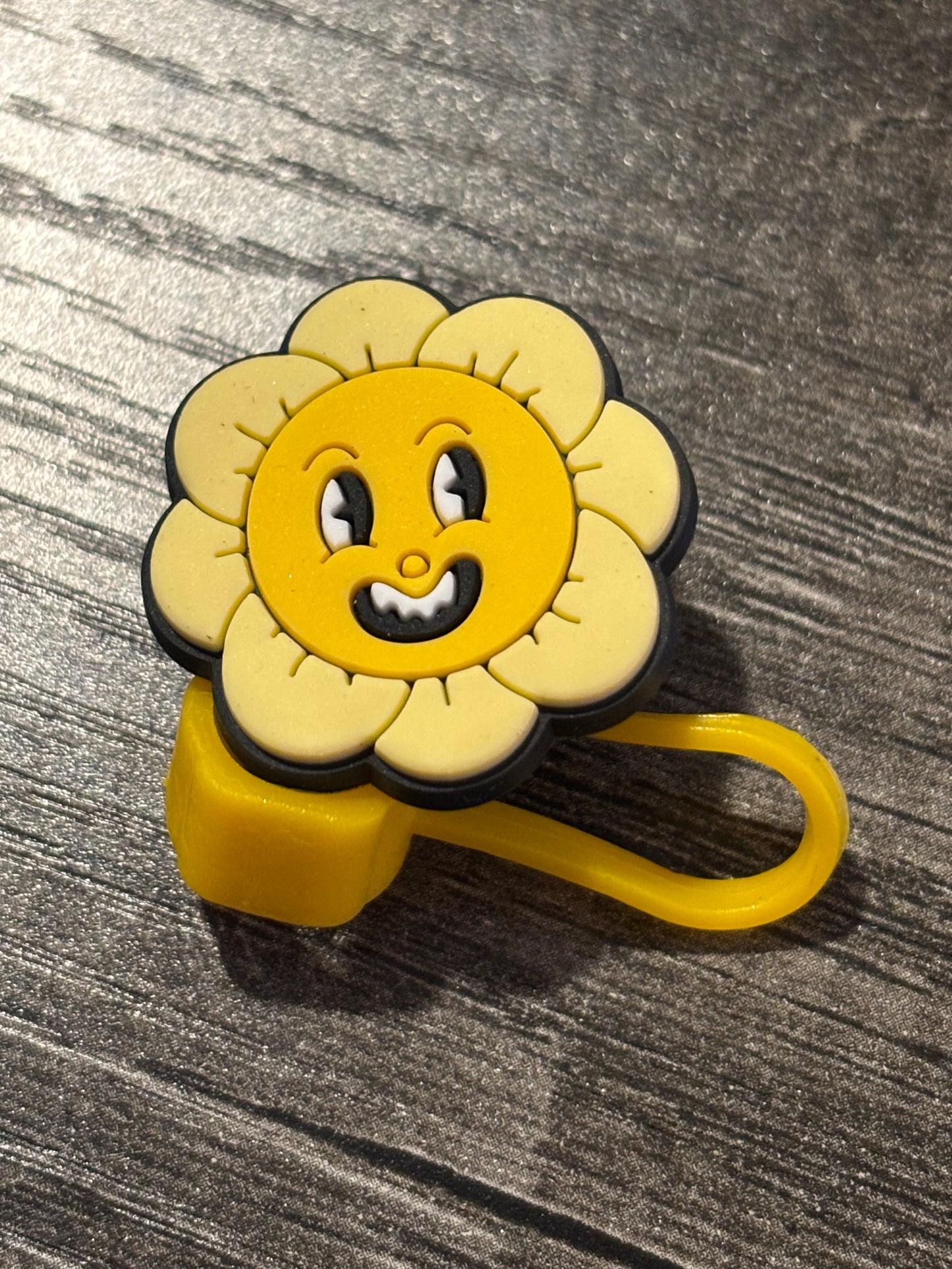 Sun Flower Straw Topper