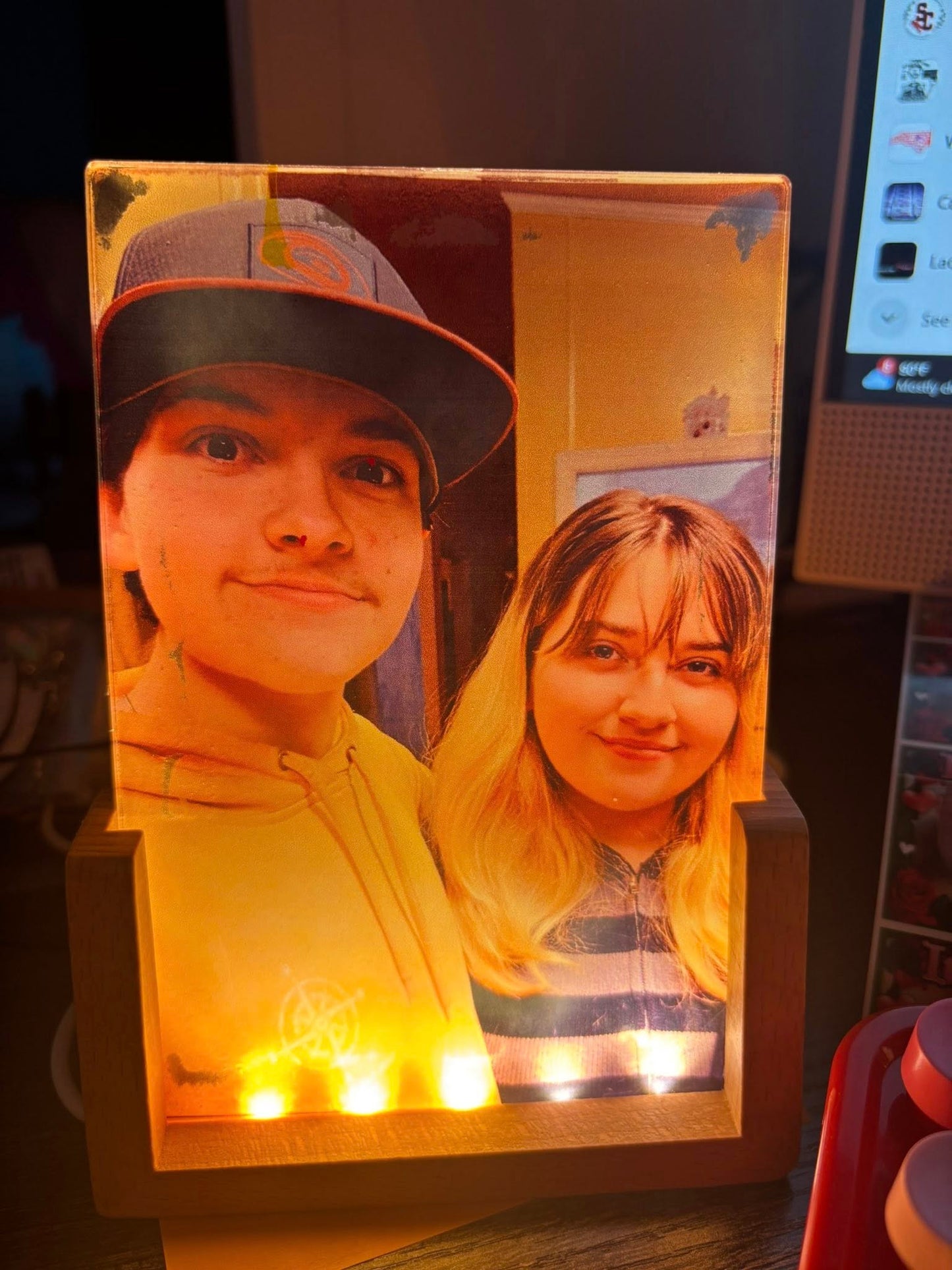 Custom Light Frame