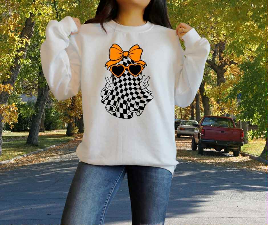 Checkered Ghost Bow