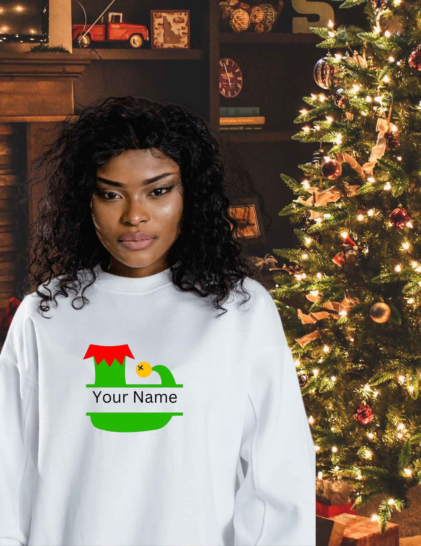 Elf Shoe with Name