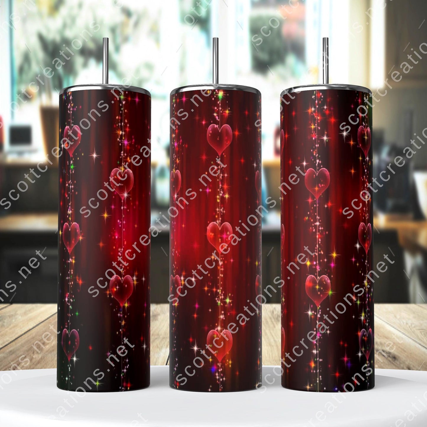Hanging Hearts Tumbler