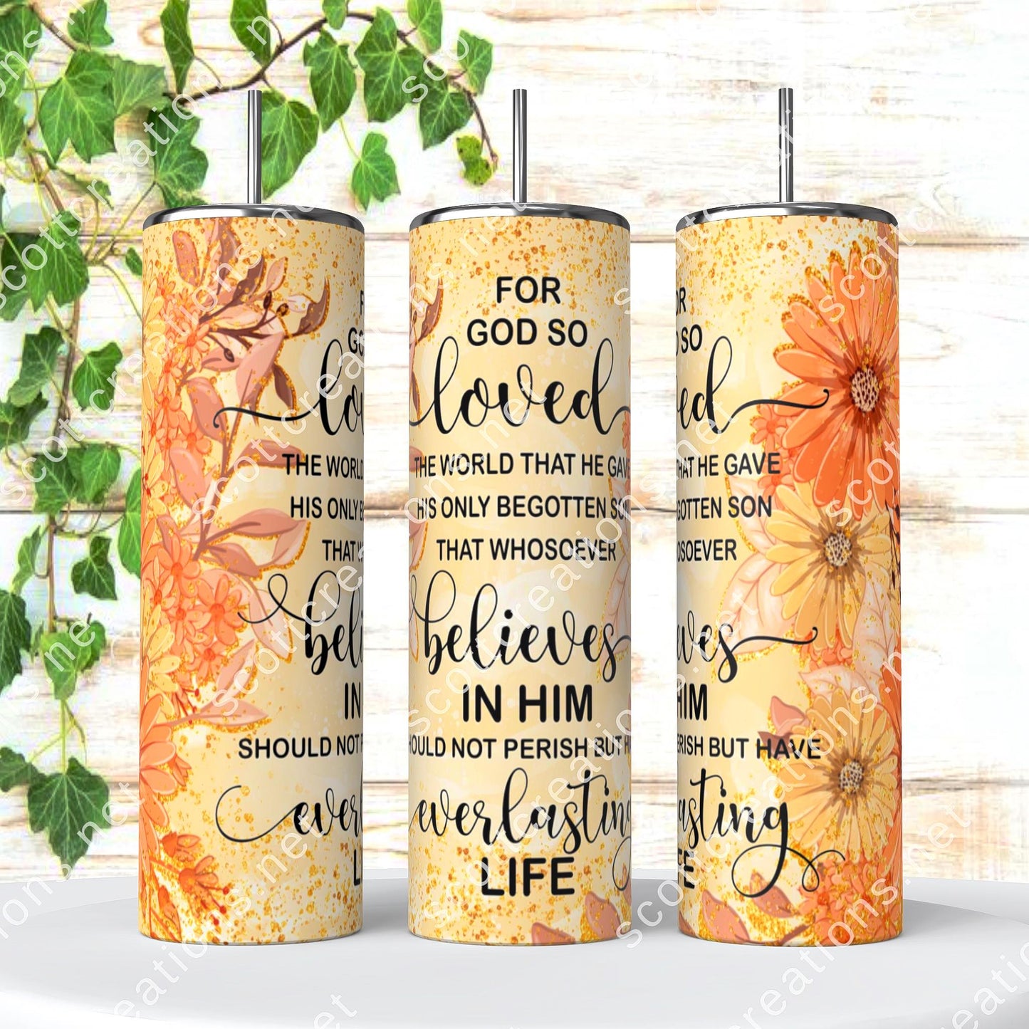 John 3:16 Tumbler