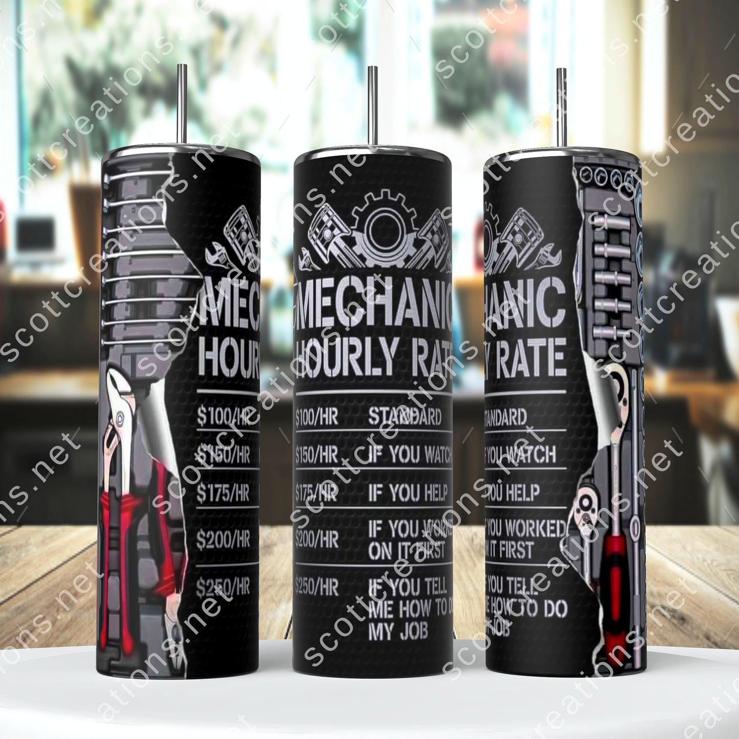 Mechanic Tumbler