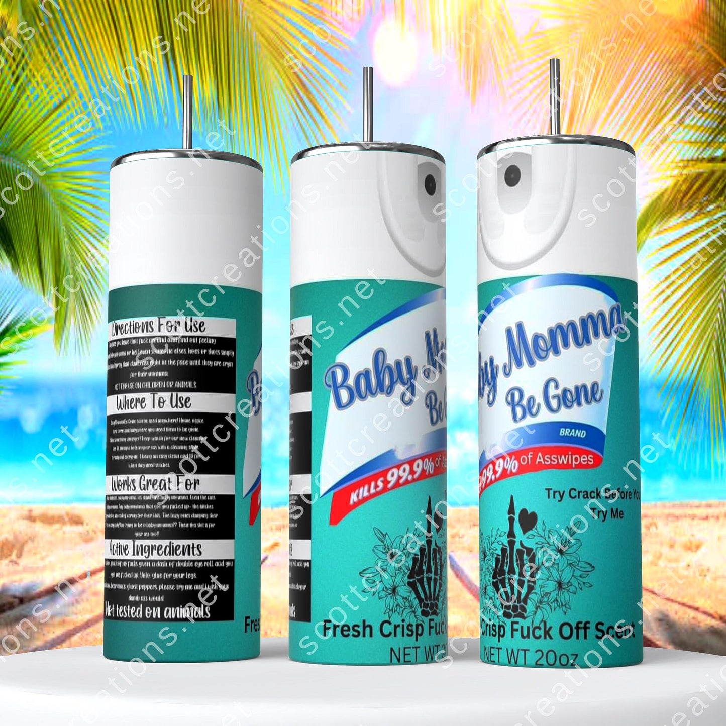 Baby Mama Spray 5 Tumbler