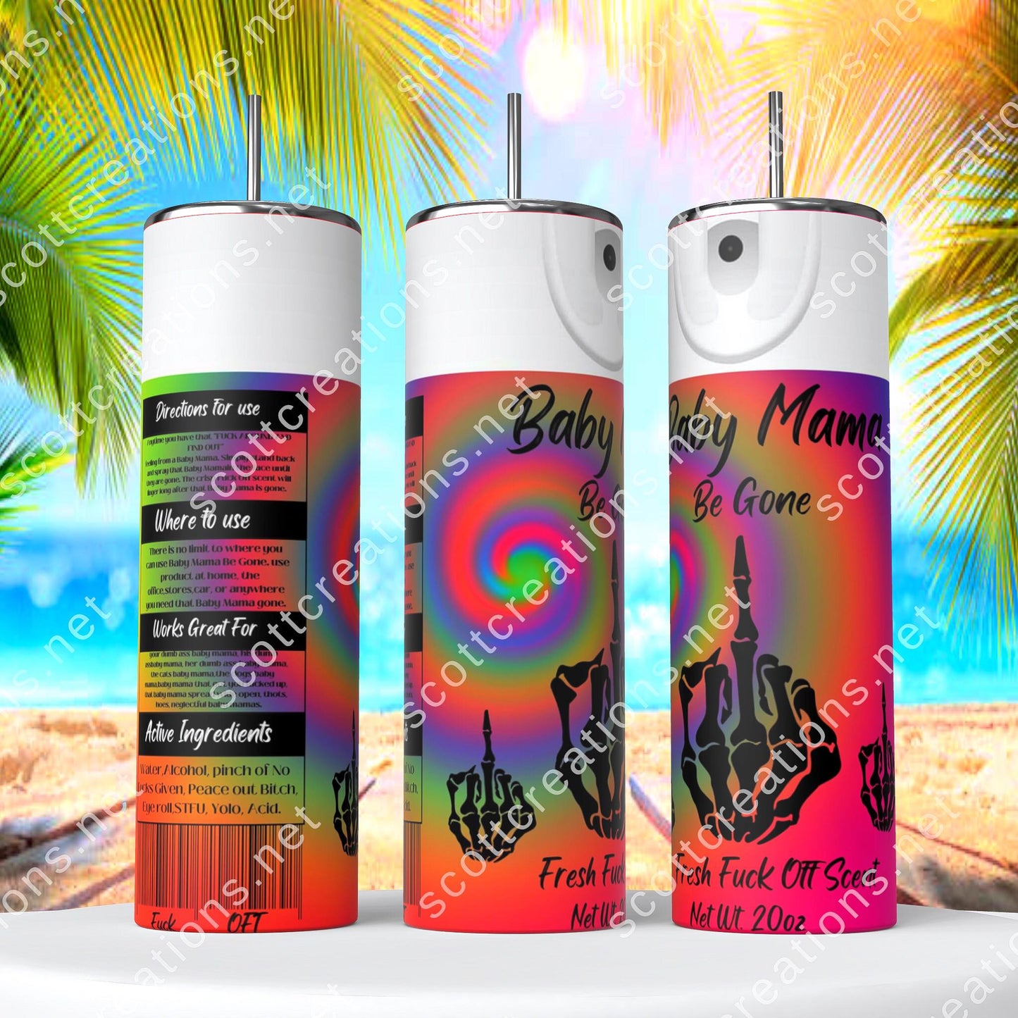 Baby Mama Spray 4 Tumbler