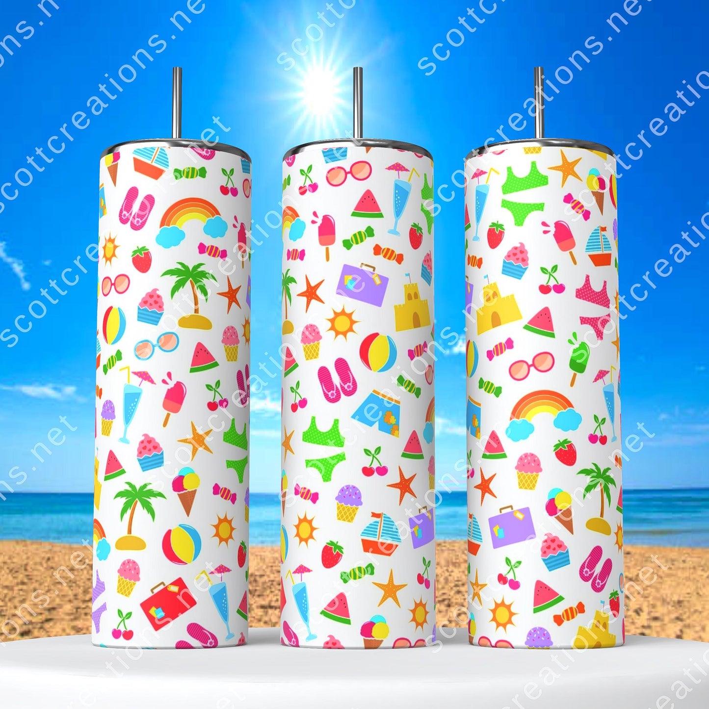 Pool Days Tumbler