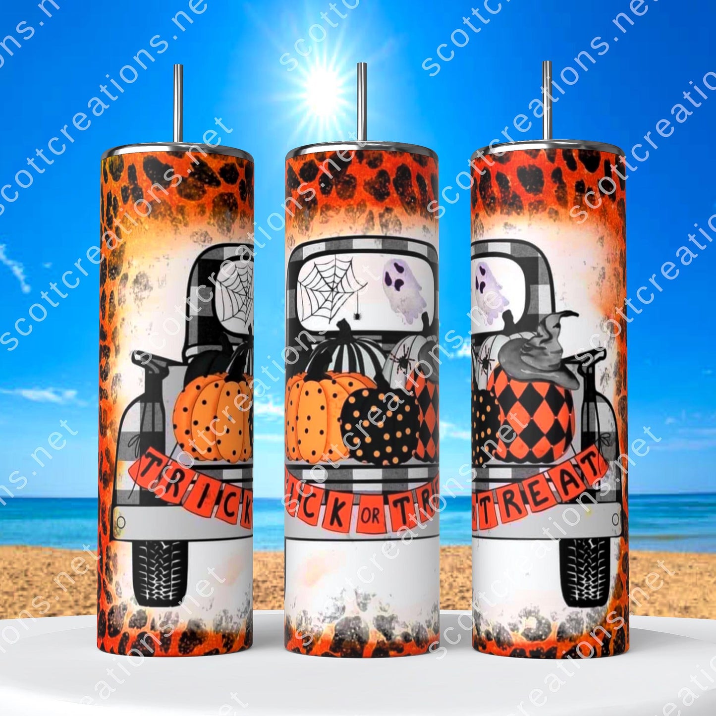 Fall Truck Tumbler
