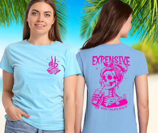 Pink Expensive and Talks Back