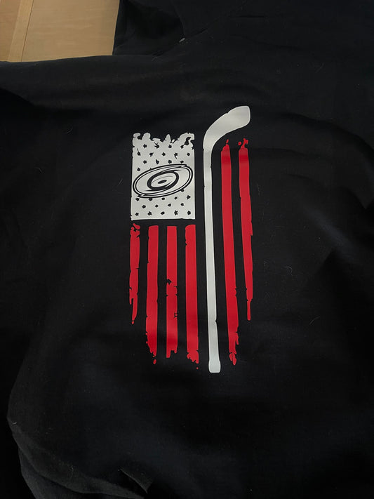 Canes with Flag