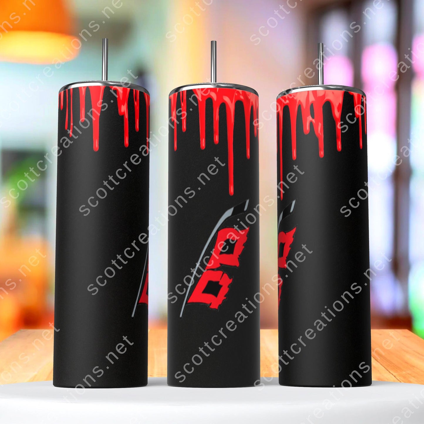 Black Flag Tumbler