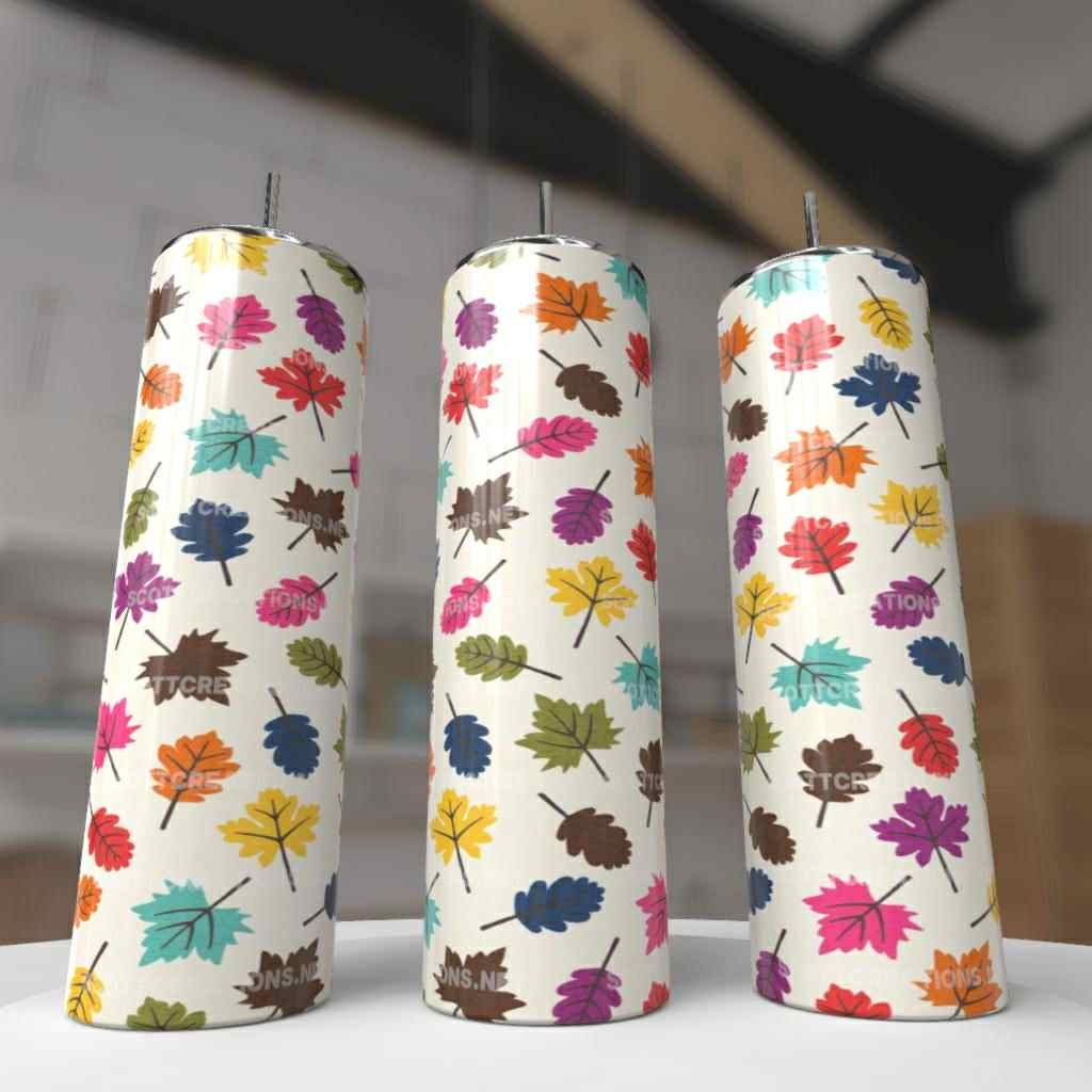 Fall Leaves Tumbler