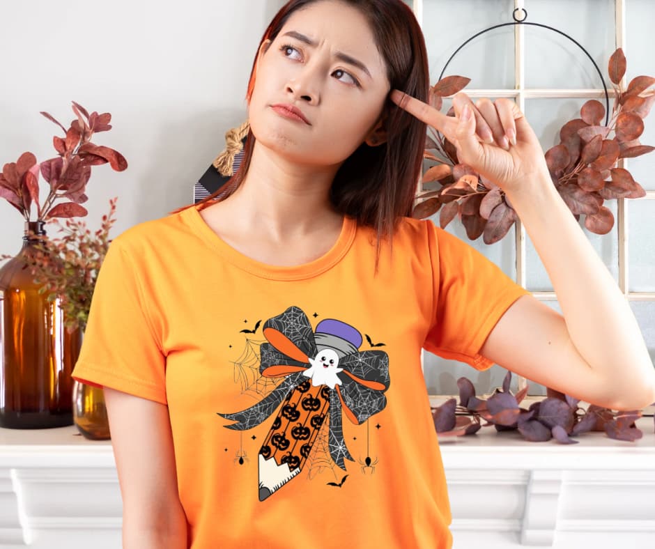 Halloween Bow Pencil