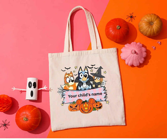 Blue Tote Bag
