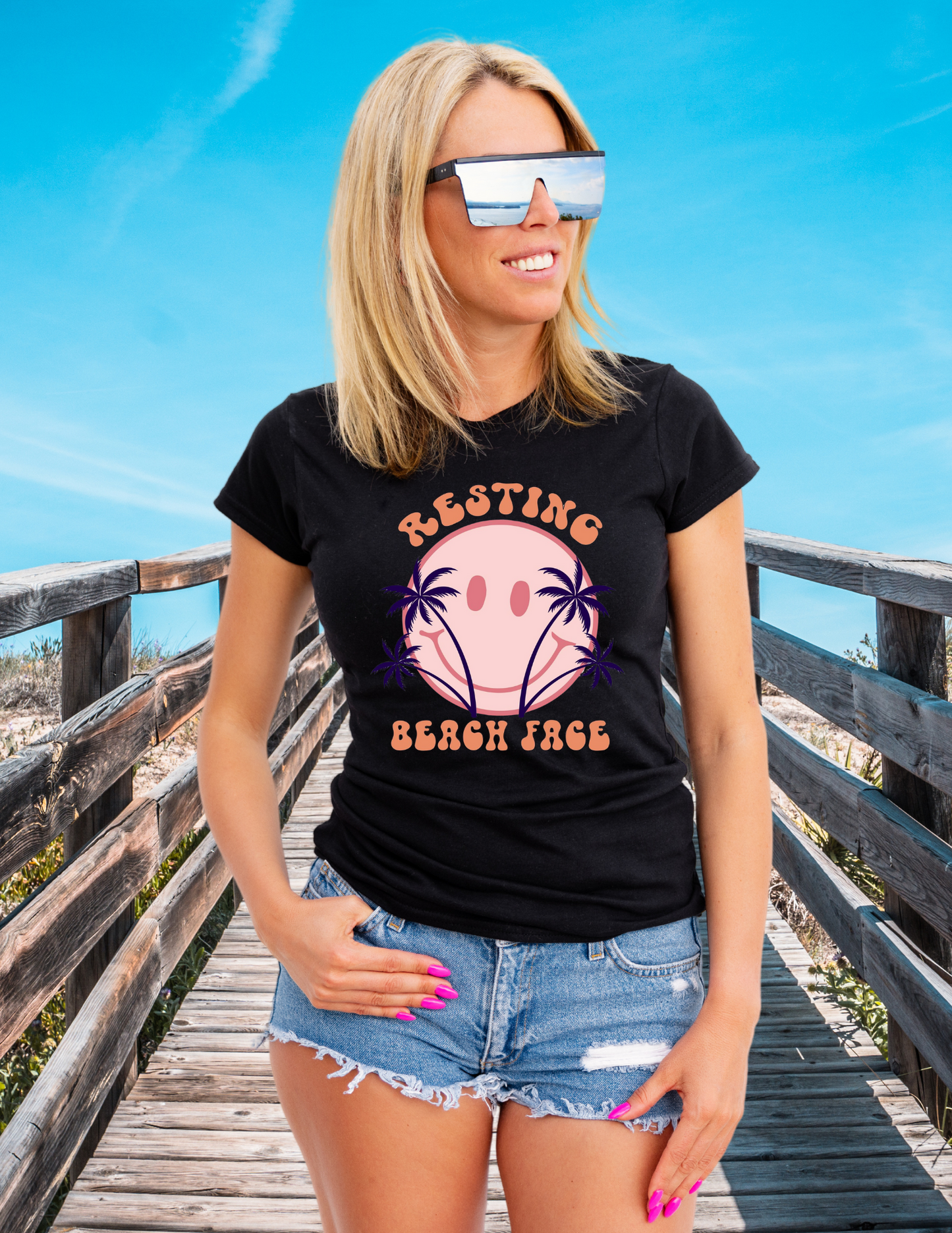 Resting Beach Face