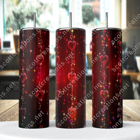 Hanging Hearts Tumbler