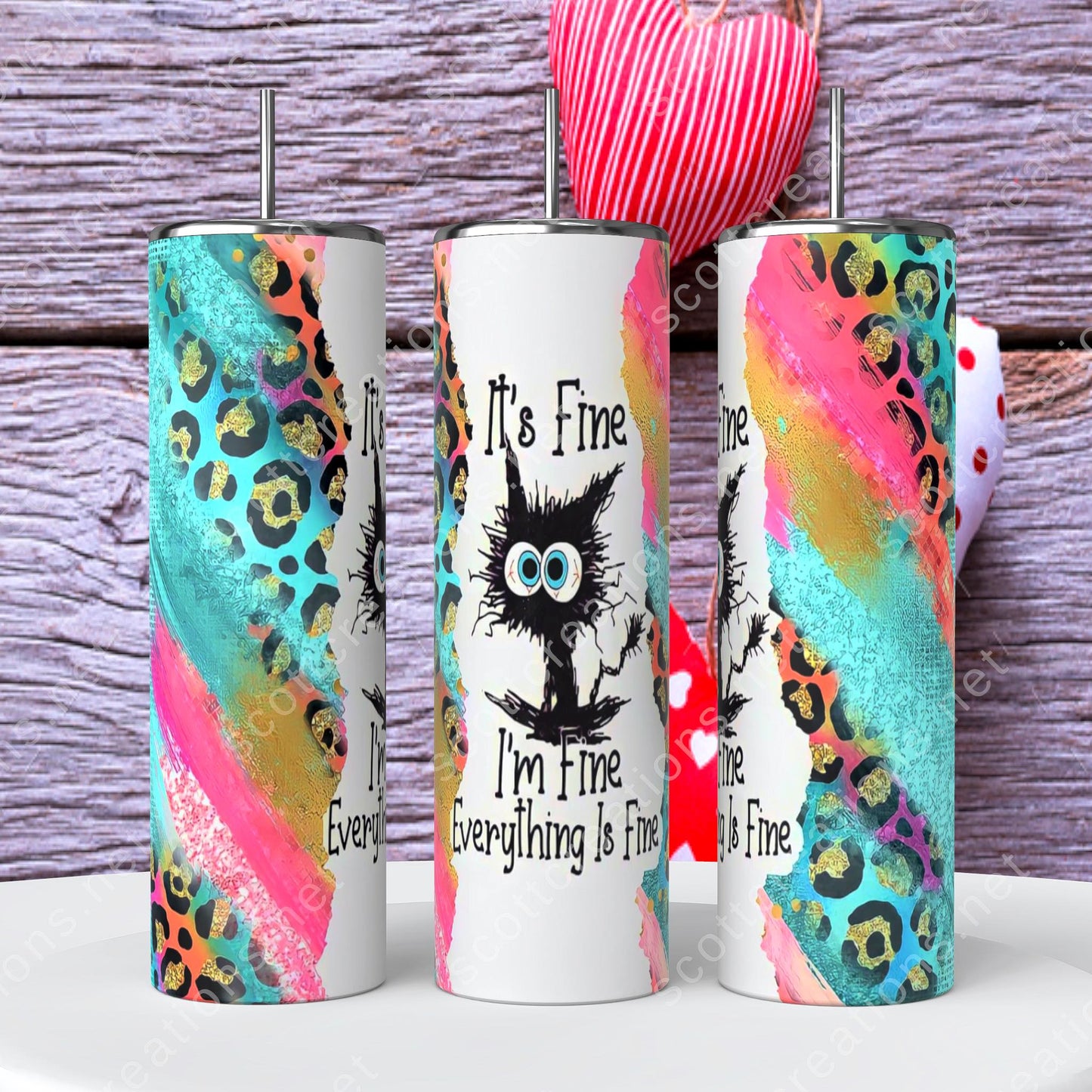 Crazy Cat Tumbler