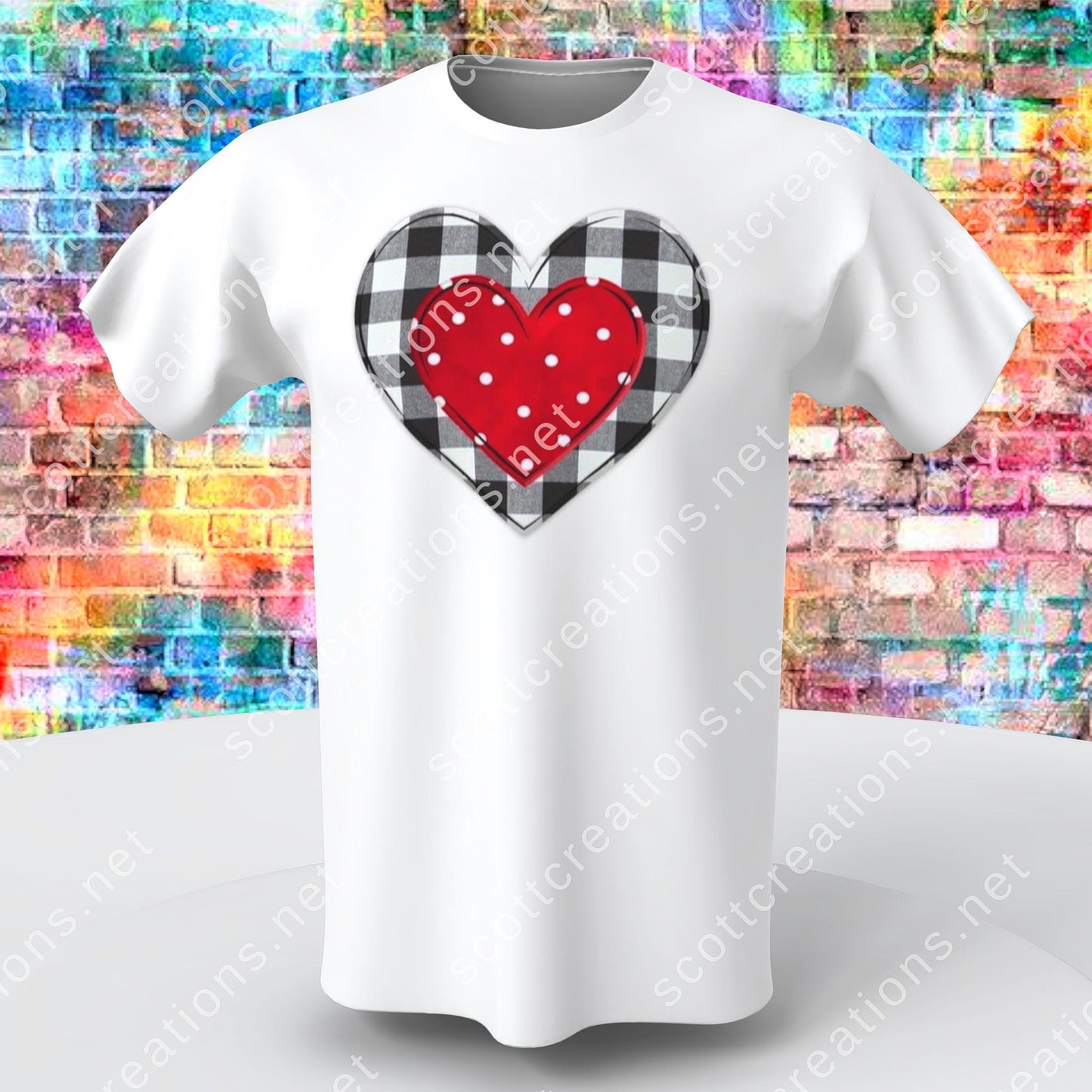 Plaid Heart