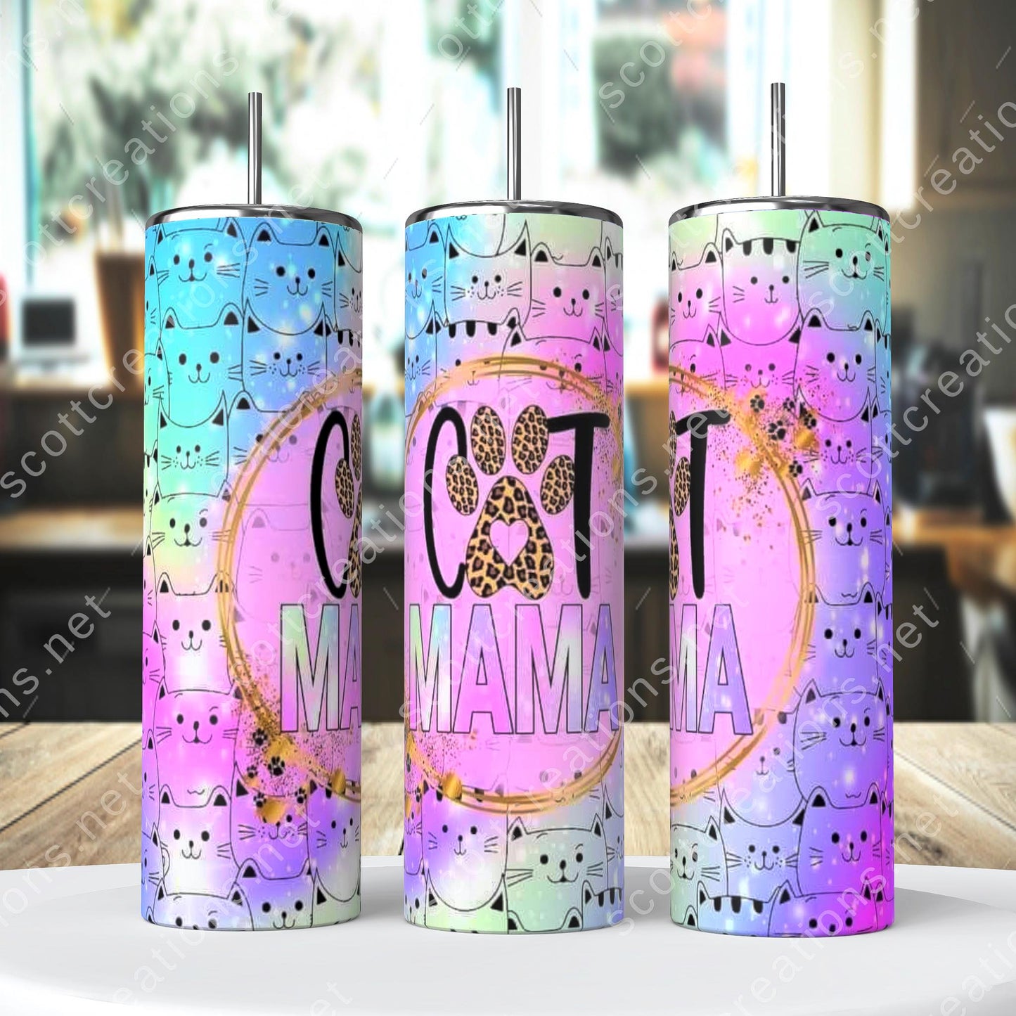 Cat Mama Tumbler
