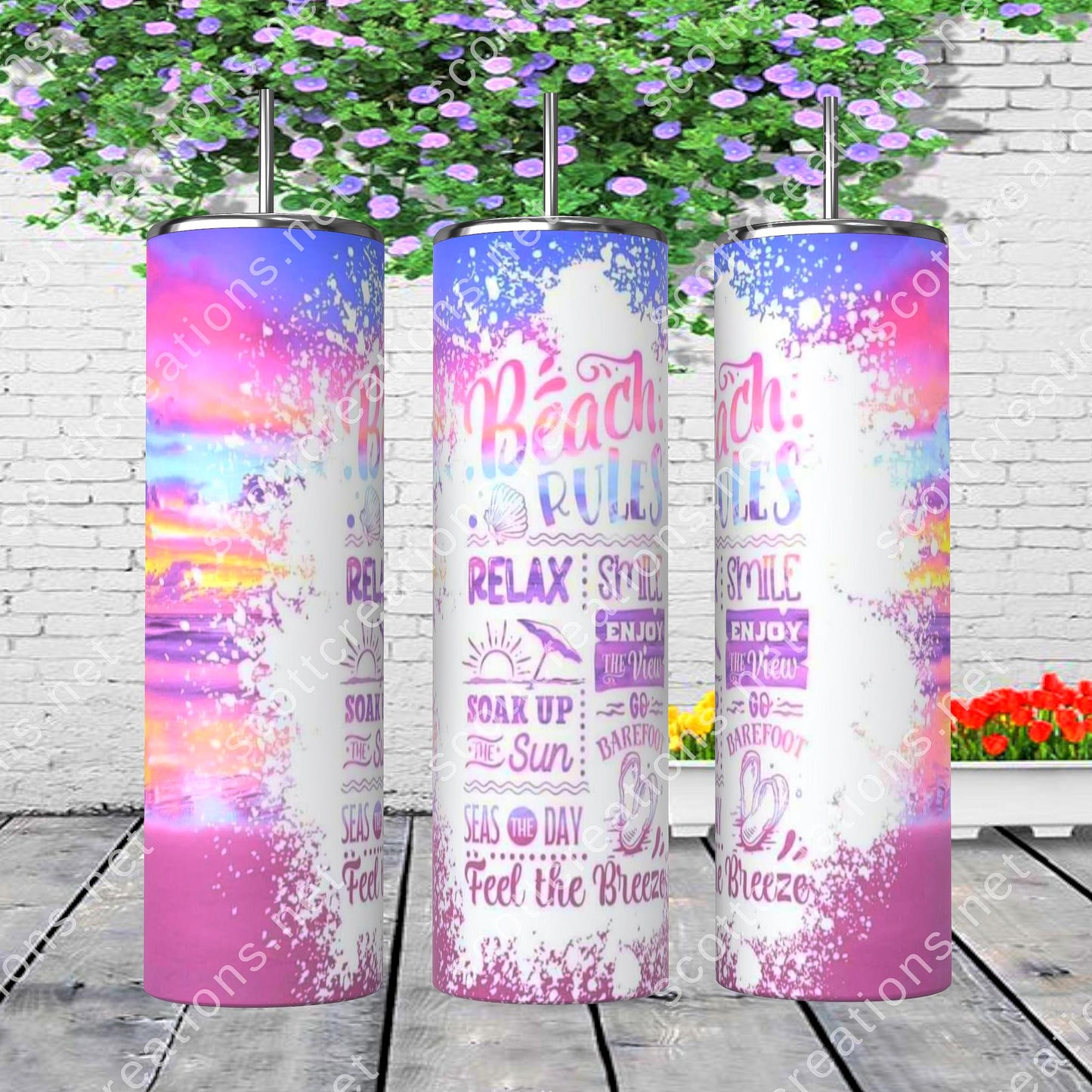 Beach Vibes Tumbler