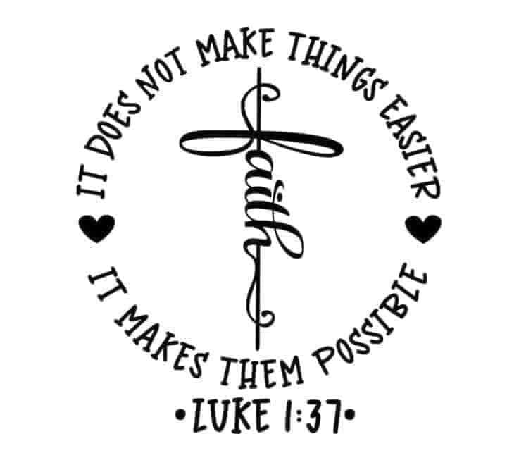 Faith Decal
