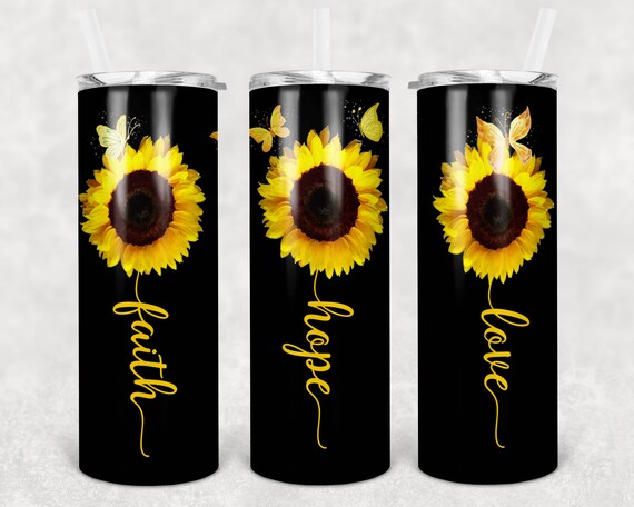 Faith, Hope, Love Tumbler