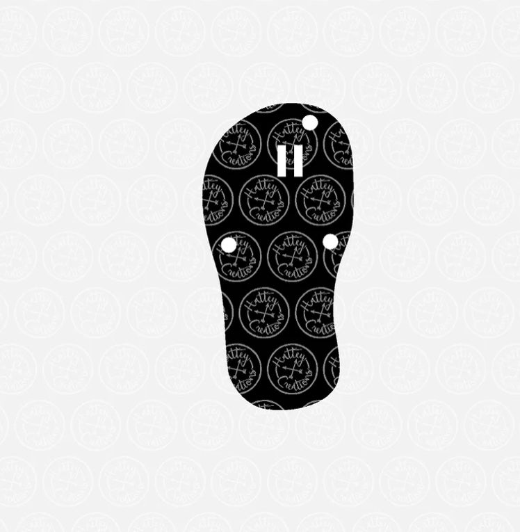 Flip Flop Keychain