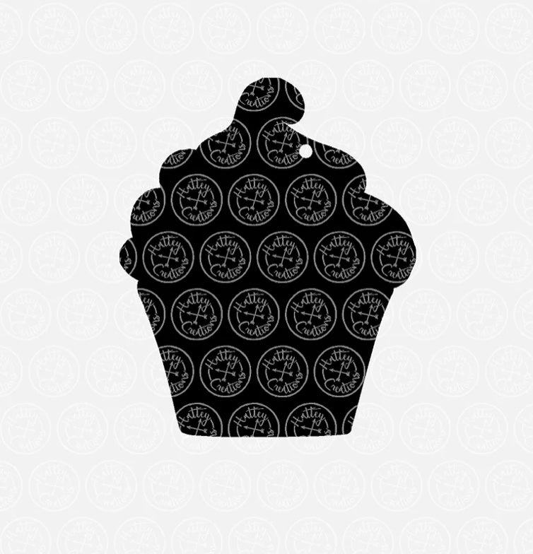 Cupcake Keychain