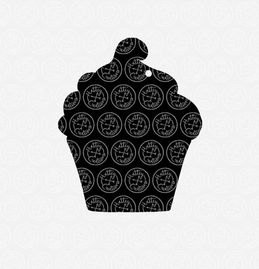Cupcake Keychain